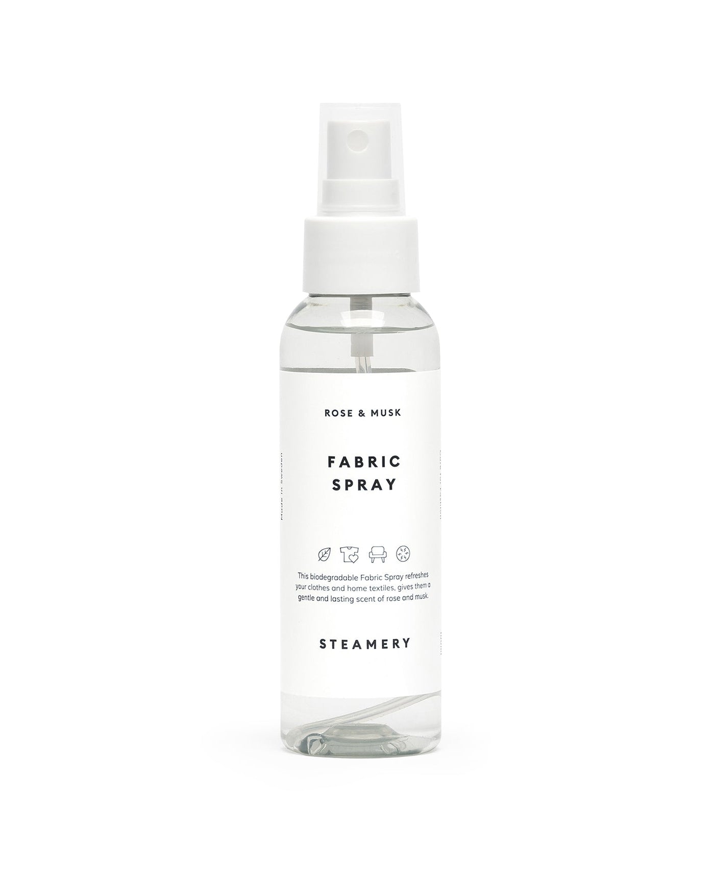 Steamery Fabric Spray Flasche Rose Musk  
