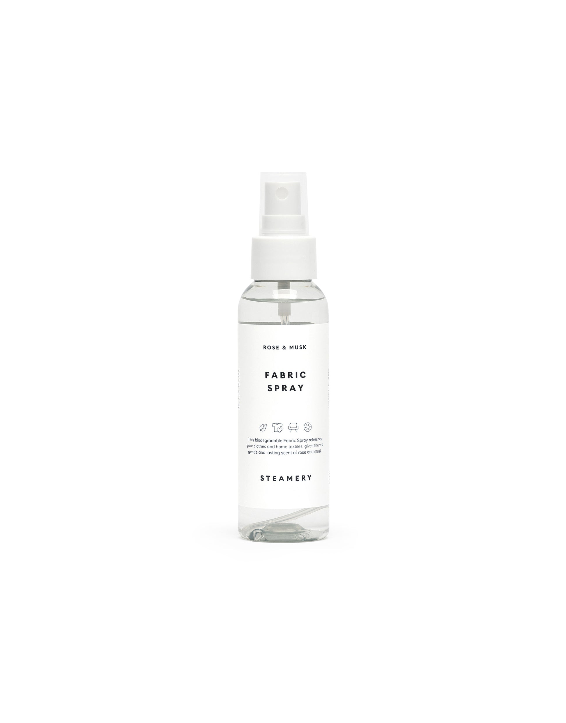 Steamery Fabric Spray Flasche Rose Musk  

