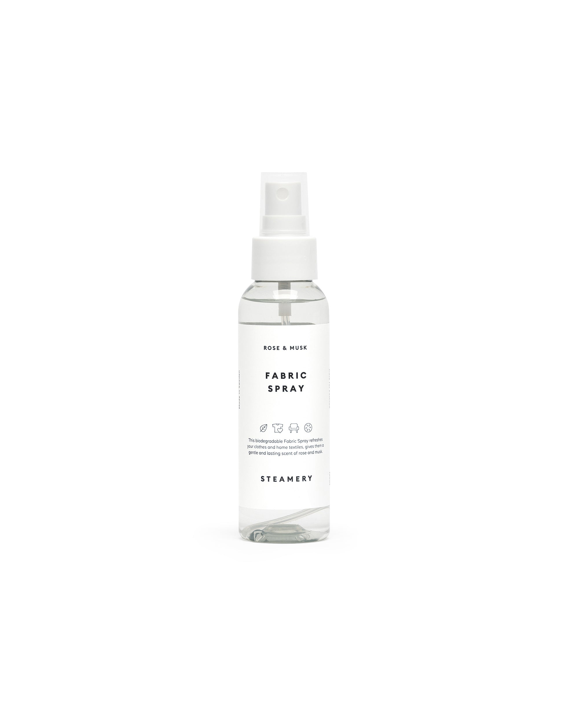 Steamery Fabric Spray Flasche Rose Musk  
