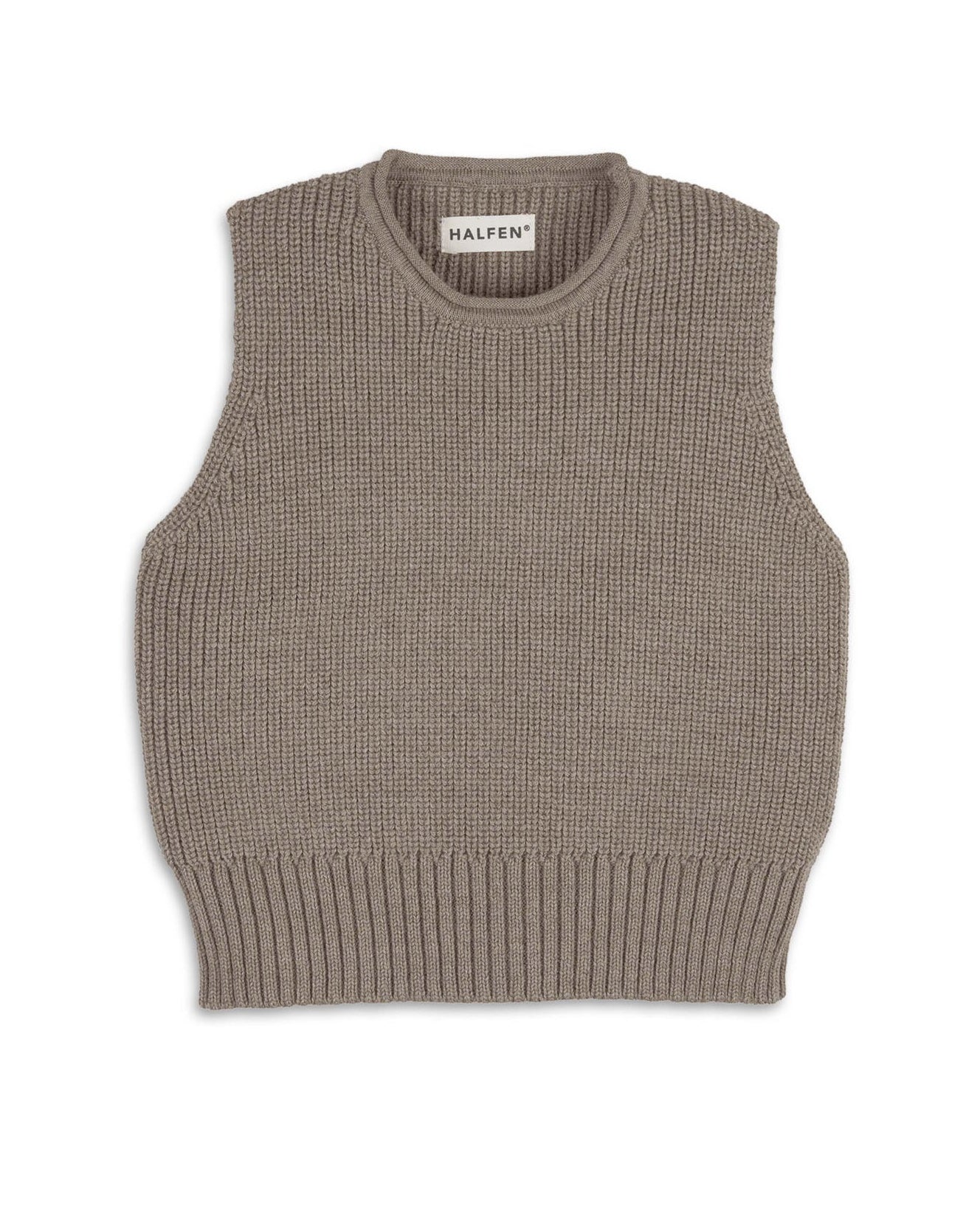 Grobstrick Pullunder aus Merino | Kinder
