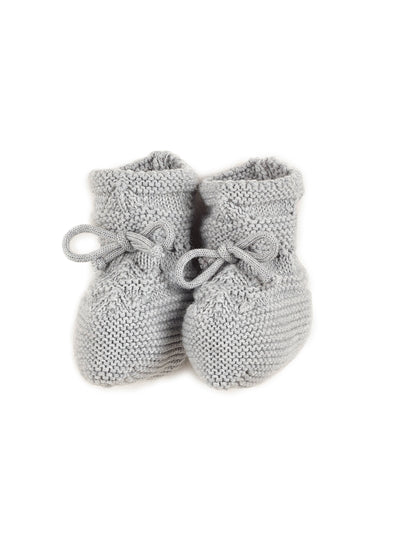 Grobstrick Schühchen aus Merino | Baby