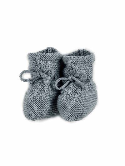 Grobstrick Schühchen aus Merino | Baby