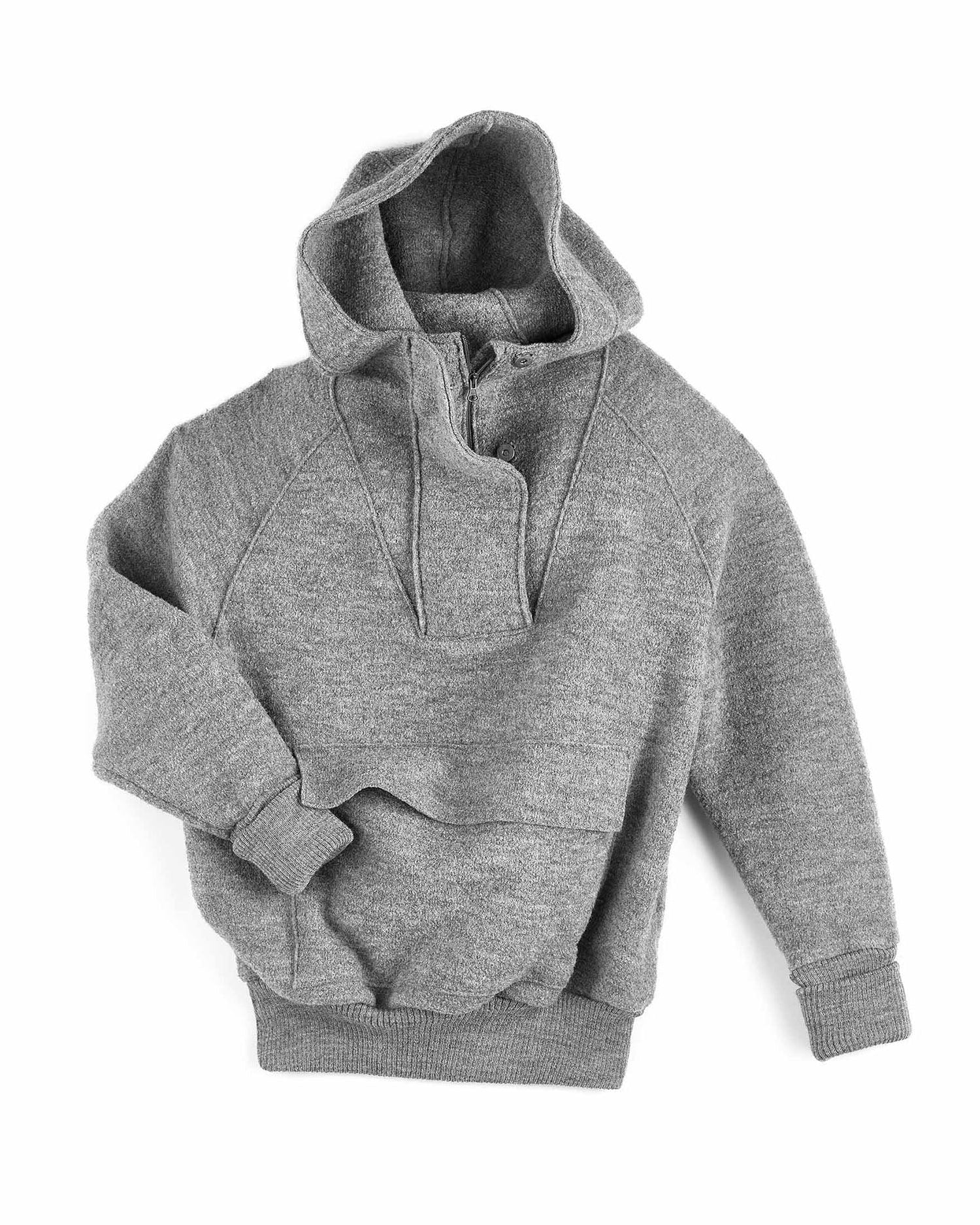 Schlupfjacke aus Walk | Unisex