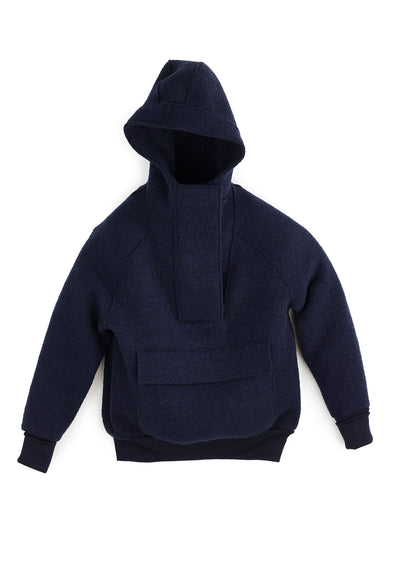 Boiled Wool Anorak | Unisex