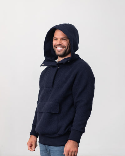 Boiled Wool Anorak | Unisex