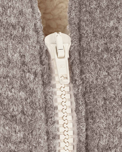 Winterjacke aus Wollwalk mit Teddyfutter | Kinder
