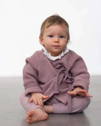 Schlüttli – Wrap jacket made from fine boiled wool | Baby