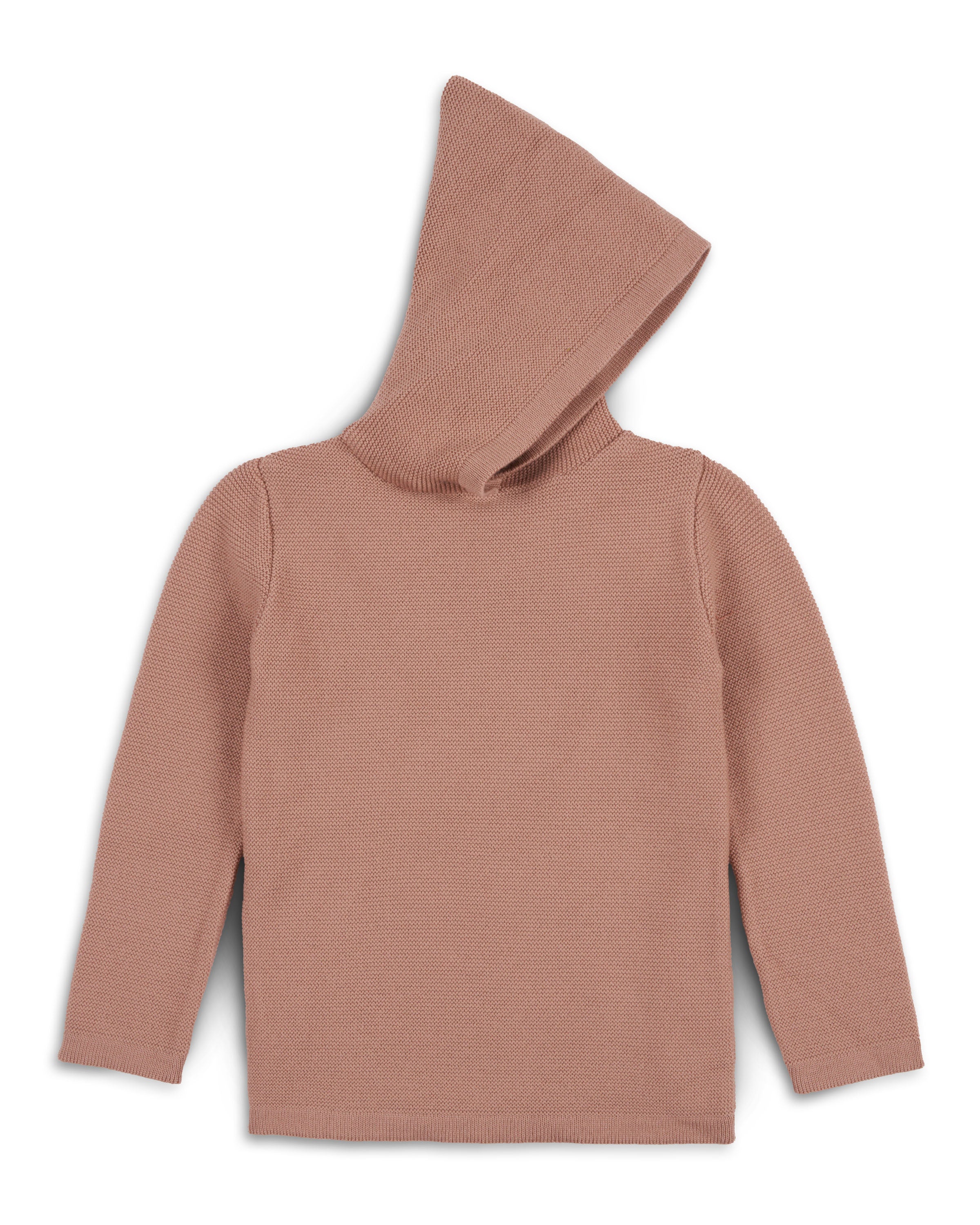 Struktur Strick Hoodie